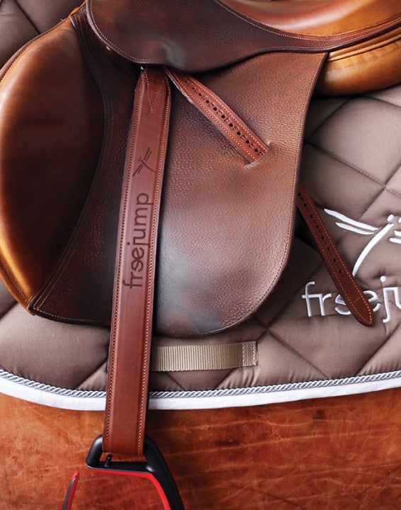 Freejump Classic Wide Stirrup Leathers - Brown