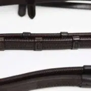 VRTACK Rubber Reins with Leather Hand Stops