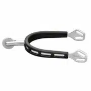 Herm Sprenger Ultra Fit Extra Grip Smooth Rowel 45mm Neck Spurs