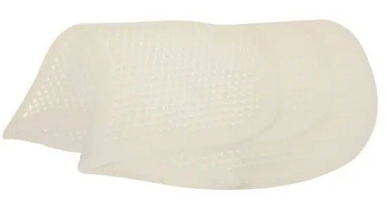 BR Soft Gel Pad Back Riser - Transparent