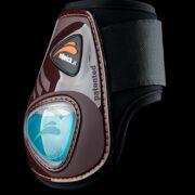 eShock Rear Fetlock Hind Boots Velcro Closure by eQuick - Side View