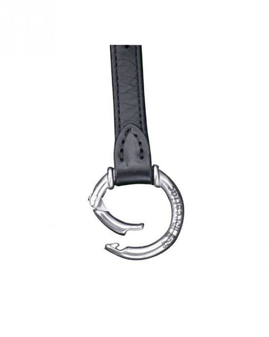 Prestige Anatomic EVO Breastplate with Long Adjustable Bridge - openable ring of martingale attachment