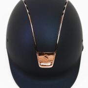 Samshield Shadow Matt Navy Rose Gold Helmet - Front