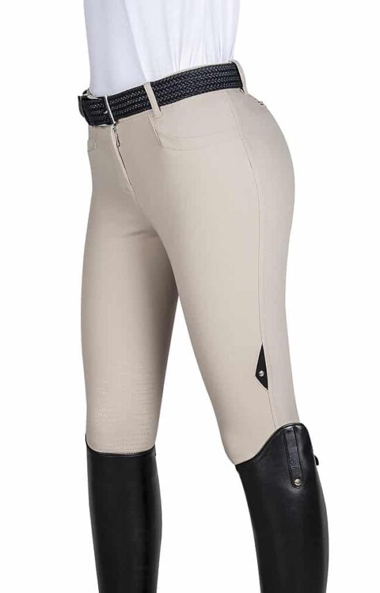 Equiline Ladies X Grip Ash Breeches - Beige
