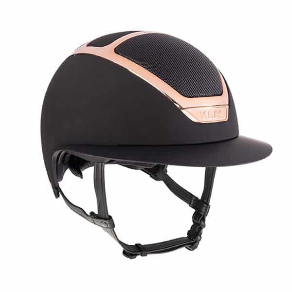 KASK Dogma Star Lady EveryRose Rose Gold Trim Helmet - Black