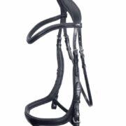 Schockemoehle Sports Equitus Delta Anatomic Snaffle Bridle without Flash - Black