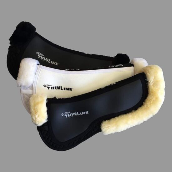 Ultra ThinLine Trifecta Half Pad with Sheepskin Rolls - Colors