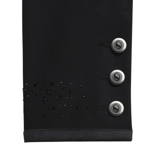 Samshield Ladies Technical Show Jacket - Victorine in Black - Swarovski Cuff Detail