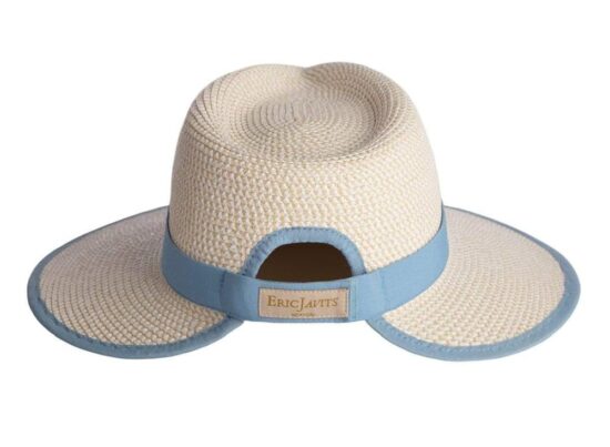 Eric Jav its Sun Crest Visor Fedora - Blue/Mix