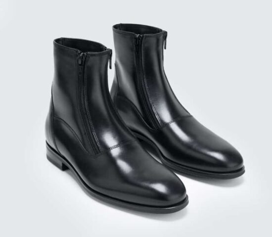 Secchiari Classic Double Zipper Ankle Paddock Boots