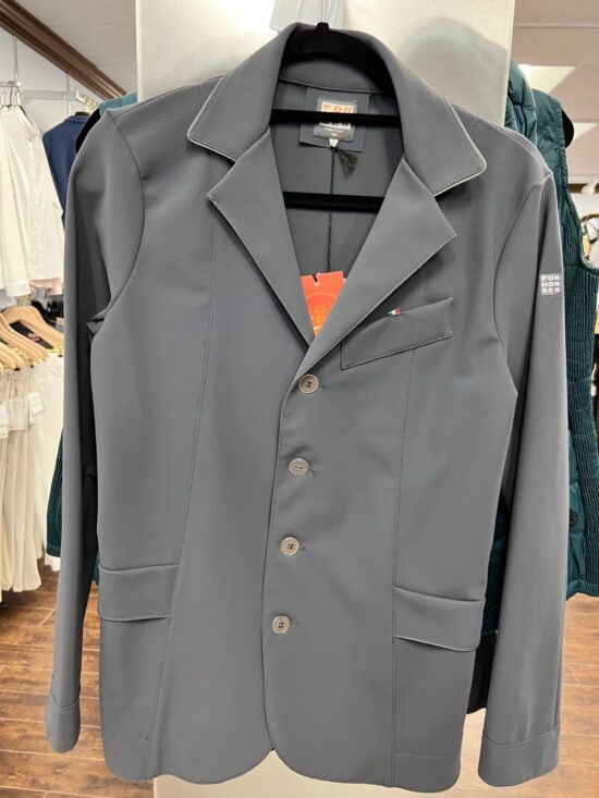 For Horses "Pip" Mens Show Jacket - Grey