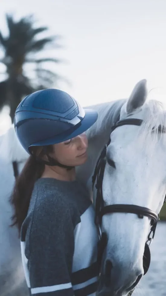 KASK Helmet Star Lady Pure Shine - Atlantic Blue