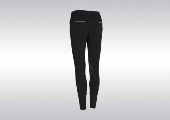 Samshield Ladies Show Jumping Breeches with Stretch Pleats "Adele" - Black