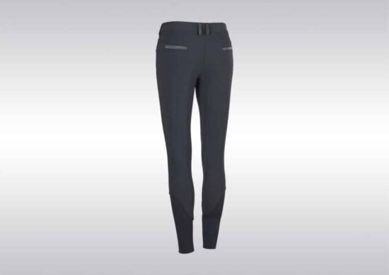 Samshield Ladies Show Jumping Breeches with Stretch Pleats "Adele" - Grey