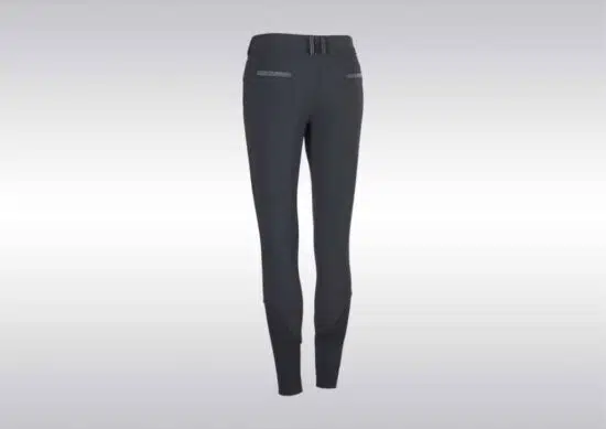 Samshield Ladies Show Jumping Breeches with Stretch Pleats "Adele" - Grey