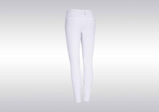 Samshield Ladies Show Jumping Breeches with Stretch Pleats "Adele" - White