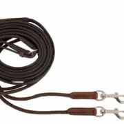 BR Draw Reins with Softy Leather "Norwich" - Brown