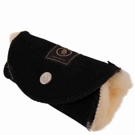 BR Grooming 2 Sided Suede and Sheepskin Boot Cleaning Glove