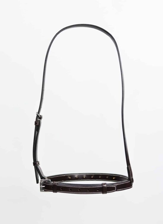 VRTACK Leather Stud Tack Noseband