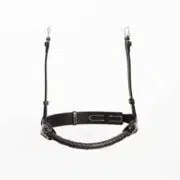 VRTACK Soft Cord Rope Noseband Leather Covered