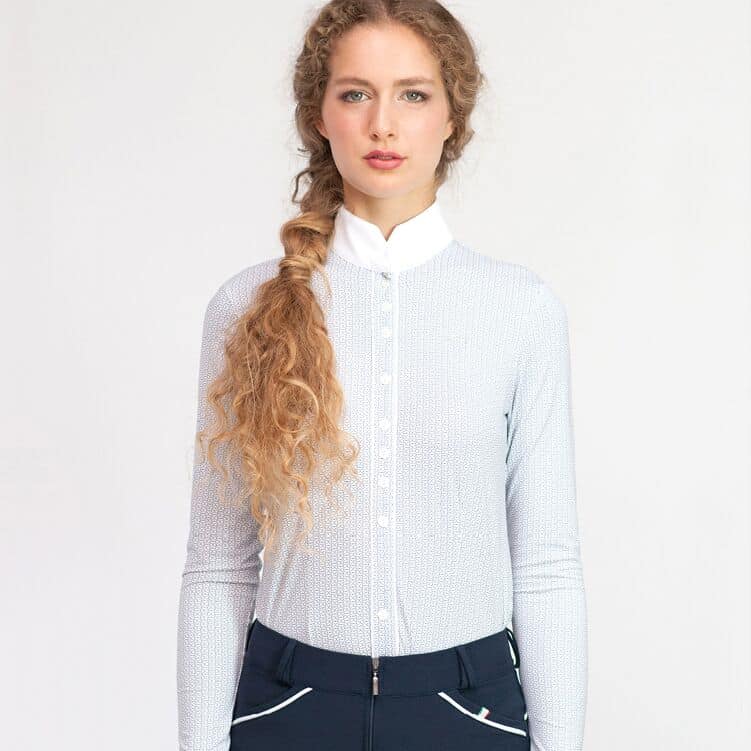 For Horses Ladies Lightweight Show Shirt Long Sleeves "Alzira LS"