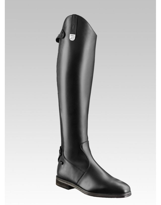 womens tall black dress boots