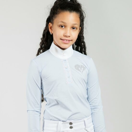 For Horses Girls Equestrian Lightweight Show Shirt "Molly"