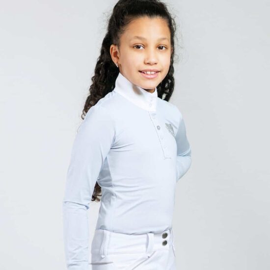 For Horses Girls Equestrian Lightweight Show Shirt "Molly"