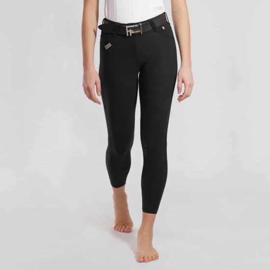 For Horses Ladies Ultra Comfort Breeches "Ennie" - Black