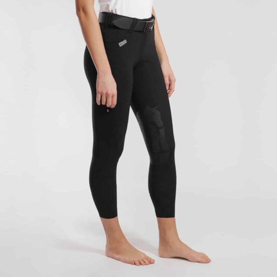 For Horses Ladies Ultra Comfort Breeches "Ennie" - Black