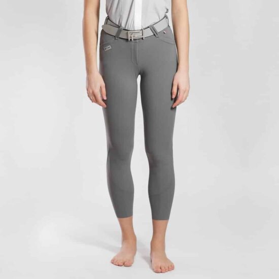 For Horses Ladies Ultra Comfort Breeches "Ennie" - Dove Grey