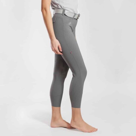 For Horses Ladies Ultra Comfort Breeches "Ennie" - Dove Grey