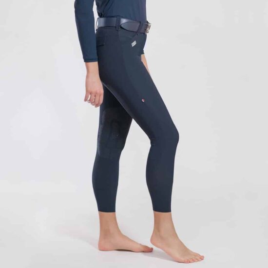 For Horses Ladies Ultra Comfort Breeches "Ennie" - Navy