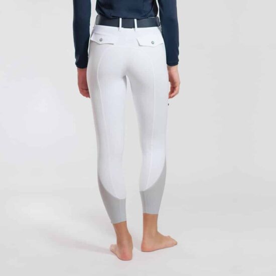 For Horses Ladies Ultra Comfort Breeches "Ennie" - White