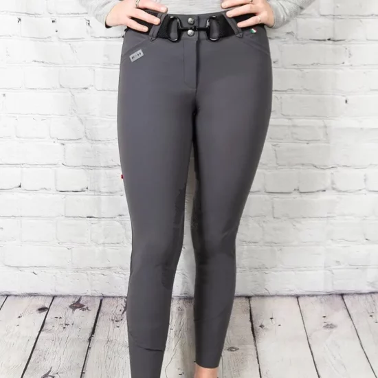 For Horses Ennie Breeches - Charcoal