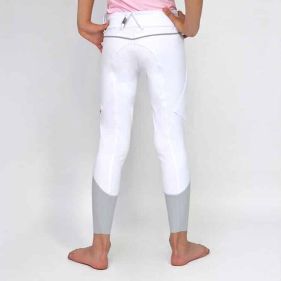 For Horses Girls Lightweight Show Breeches with cellphone pocket - Betty