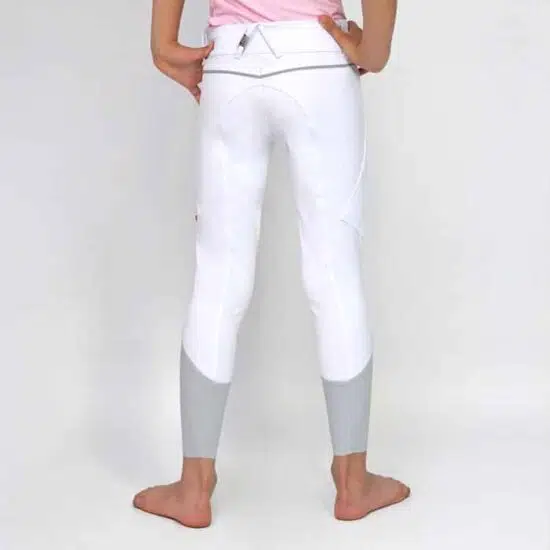 For Horses Girls Lightweight Show Breeches with cellphone pocket - Betty