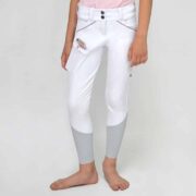 For Horses Girls Lightweight Technical Show Jumping Breeches with cellphone pocket "Betty"