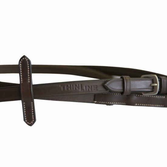 ThinLine Ultra Soft Leather English Reins with Hand Stops