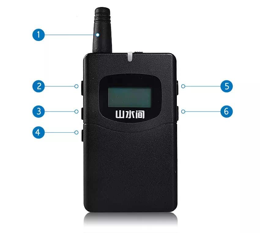 Kismet One Way Training Coach Wireless Communication System 