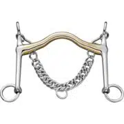 Herm Sprenger Bemelmans Weymouth Bit 16 mm - Sensogan with Curb Chain