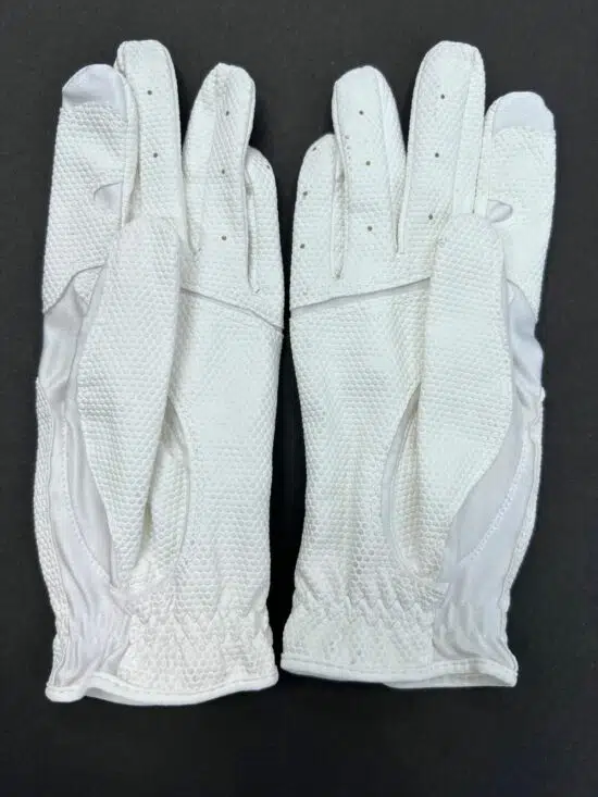 Kismet Classic Riding Gloves - White