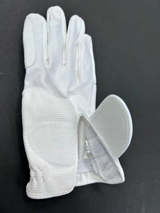Kismet Classic Riding Gloves - White