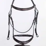 VRTACK Fancy Stitched Show Jumping Bridle with Flash "Kota"