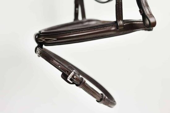 VRTACK Fancy Stitched Show Jumping Bridle with Flash "Kota"