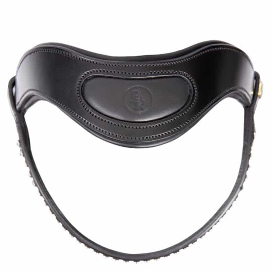 BR Dressage Snaffle Anatomic Bridle with Exrta Wide Headpiece and Curved Padded Crank Flash Noseband "Bolton"