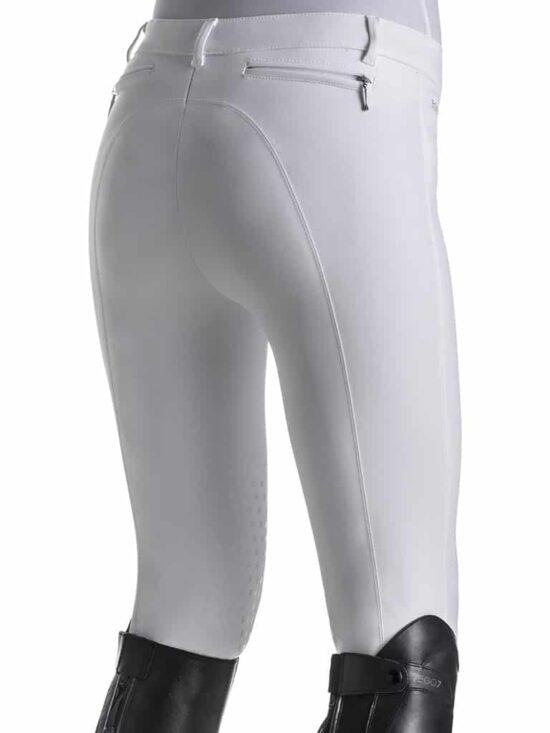 EGO7 Lightweight Ladies Technical Show Jumping Breeches with Zipper Detail on Back "jumping EJ"