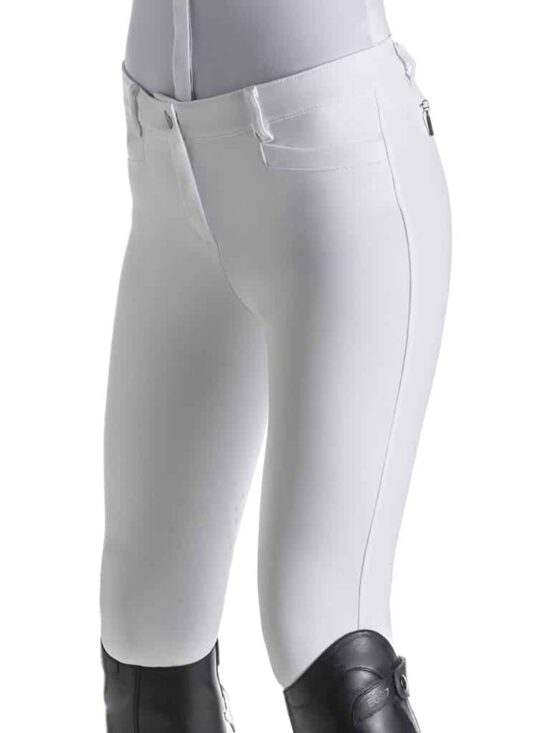 EGO7 Lightweight Ladies Technical Show Jumping Breeches with Zipper Detail on Back "jumping EJ"