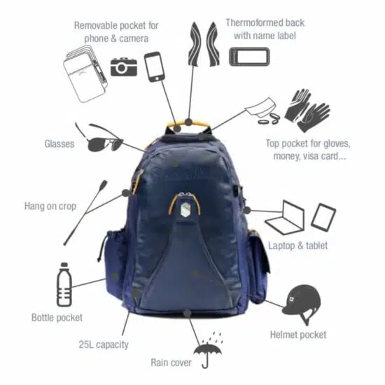Samshield Icon Pack Backpack Navy