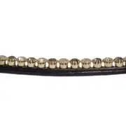 VRTACK Bling Leather Browband with Crystals